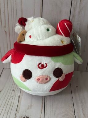 Cuddle Barn Santa Mooshake & Cookies NWT